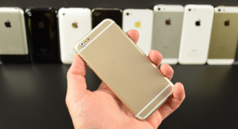 iPhone 6 : une maquette comparée à tous les iPhone