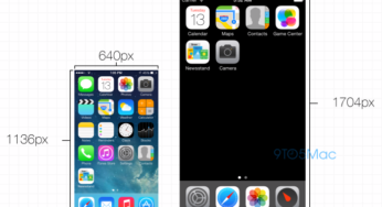 iPhone 6 : une résolution d’écran de 1704 × 960 pixels ?