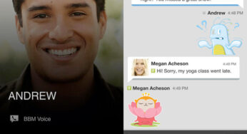 BBM 2.2 : nouvel écran de connexion et inscription simplifiée