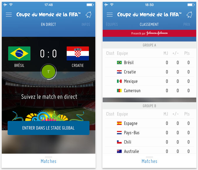 Coupe du Monde 2014 : l’application FIFA disponible sur iOS