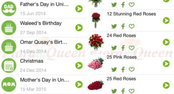FloraQueen : commande et livraison de fleurs sur iPhone