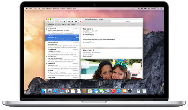 Apple publie une vidéo promotionnelle d’OS X 10.10 Yosemite