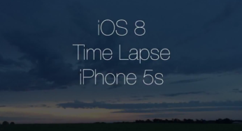 iOS 8 : une jolie vidéo de time-lapse sur iPhone 5S