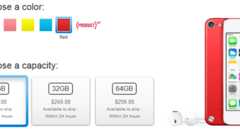 iPod Touch : caméra arrière (16 Go) et baisse des prix (32 & 64 Go)