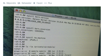 Jailbreak iOS 8 : réussi par ion1c sur la bêta 1