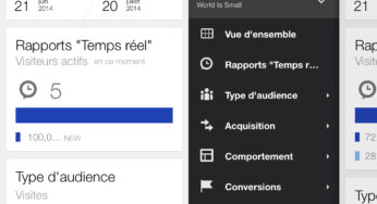 Google Analytics disponible sur iPhone, iPad & iPod Touch