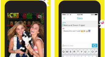 Snapchat permet d’envoyer les photos de son album sur iOS 8