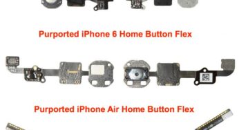 iPhone 6 : nouvelles photos des boutons d’accueil