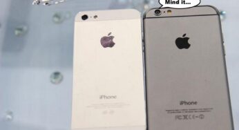 iPhone 6 : le modèle gris sidéral comparé à l’iPhone 5
