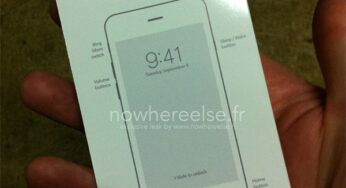 iPhone 6 : une photo du guide d’utilisation ?