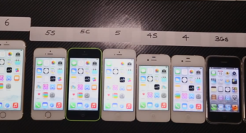 Test de rapidité de tous les iPhone du modèle 2G à l’iPhone 6 Plus