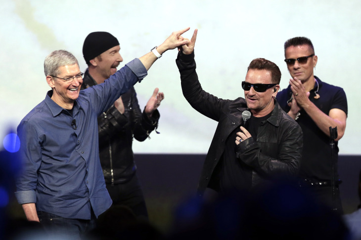 Apple : l’album gratuit de U2 téléchargé 26 millions de fois
