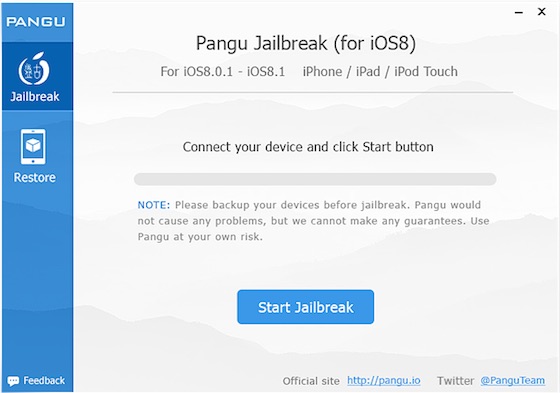 Jailbreak iOS 8 : Cydia disponible sur PanGu 1.1