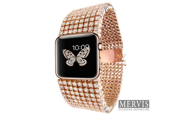 Diamond iWatch : un bracelet pour l’Apple Watch à 30 000 dollars