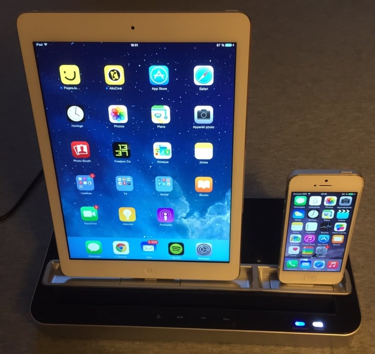 Test : Dock & enceinte iPhone, iPad, iPod Touch par iPhony