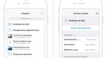 Dropbox permet de renommer fichiers & dossiers