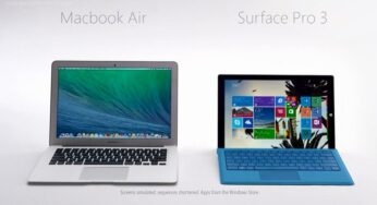 Microsoft : la publicité Surface Pro 3 vs MacBook Air en France
