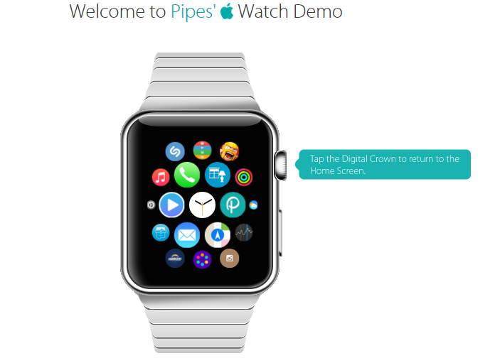 Apple Watch : une démo disponible en ligne
