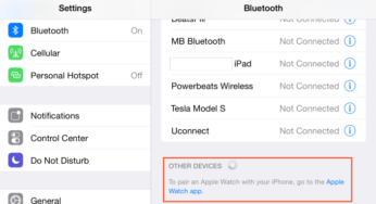 iOS 8.2 proposera une application destinée à l’Apple Watch
