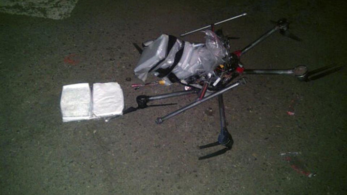 Insolite : un drone s’écrase avec 2,7 kilos de drogue au Mexique