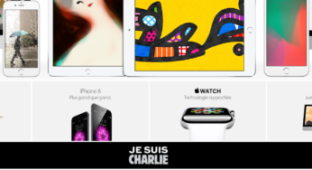 Charlie Hebdo : Apple rend hommage au journal satirique