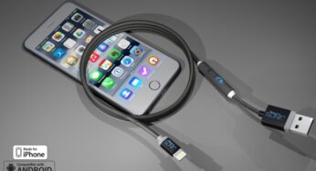 SONICable : un câble lightning qui recharge l’iPhone 2 fois plus vite