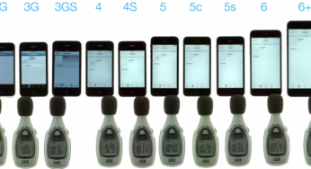 Comparatif : la puissance sonore de l’iPhone 2G à l’iPhone 6 Plus