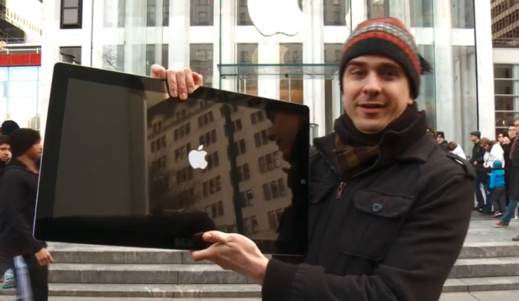 Insolite : il transforme les iPad en tablettes géantes