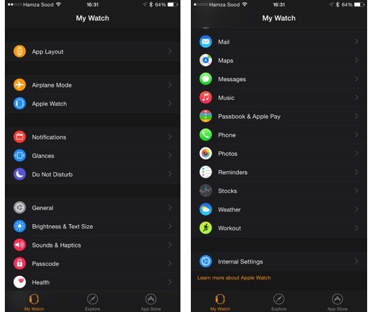iOS 8.2 : l’application Apple Watch dévoilée avant l’heure