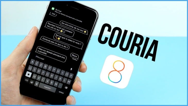 Jailbreak : Couria, successeur de BiteSMS pour iOS 8
