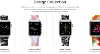 Apple Watch : une collection Design et des bracelets personnalisés chez Casetify