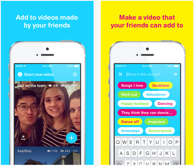 Facebook : Riff, une application de vidéos entre amis sur iPhone