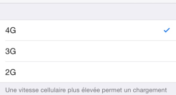 iOS 8.3 : le choix du réseau 2G/3G/4G disponible pour tous
