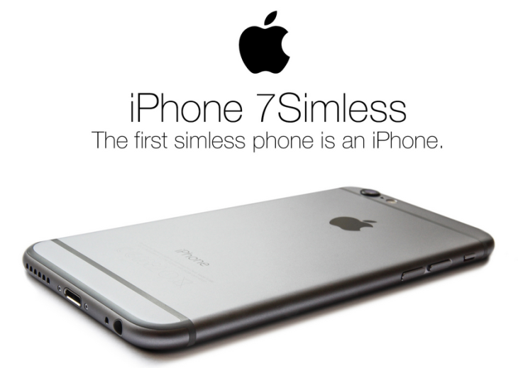 iPhone 7 : un smartphone sans carte SIM ?