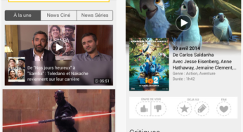 AlloCiné : nouveau lecteur vidéo & support d’AirPlay