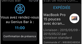L’application Apple Store est disponible sur l’Apple Watch