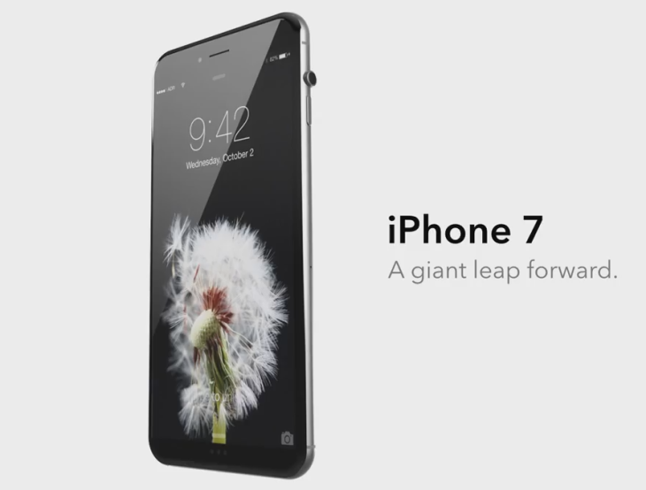 iPhone 7 : un concept basé sur l’Apple Watch