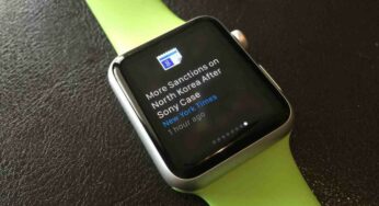 Google Actualités et météo disponible sur l’Apple Watch