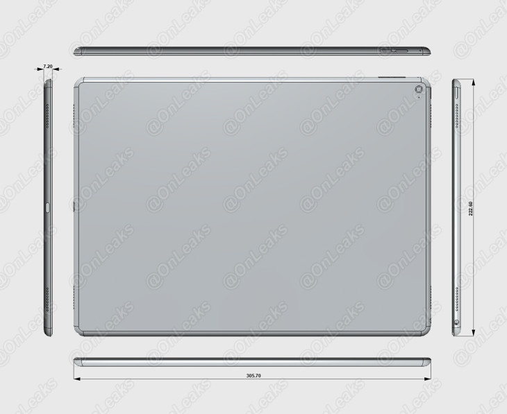 iPad Pro : le schéma industriel en fuite ?