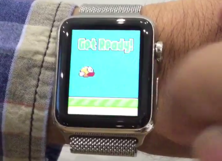Apple Watch : un clone de Flappy Bird déjà fonctionnel (vidéo)
