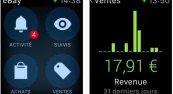 eBay Mobile : version Apple Watch disponible & support de l’iPhone 6