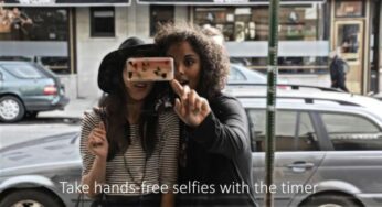 ExtraVerso : une coque iPhone pour prendre des selfies sans les mains