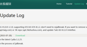 Jailbreak iOS 8.4 : TaiG 2.4.3 est disponible