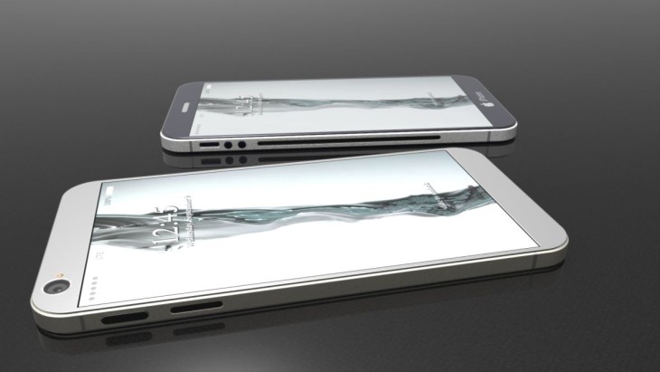 iPhone 8 : concept avec deux écrans & un clavier laser