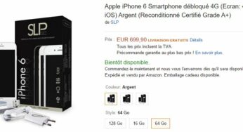 Amazon ouvre une boutique d’iPhone reconditionnés certifiés