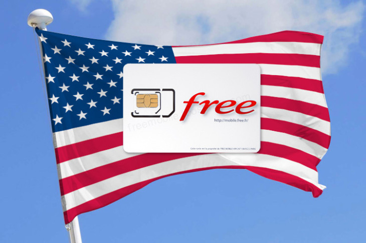 Free Mobile propose le roaming depuis les États-Unis
