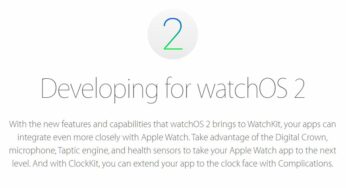 Apple Watch : watchOS 2 Golden Master (GM) est disponible