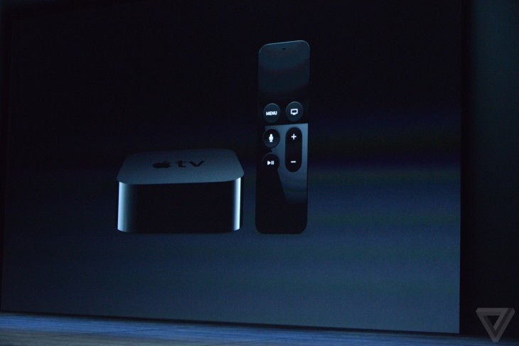 Keynote : Apple TV 4 sous tvOS, avec App Store, Siri, télécommande, …