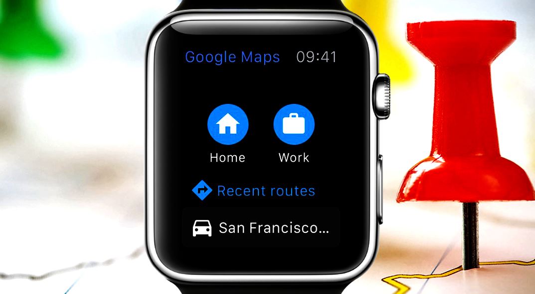 maps on apple watch series 4