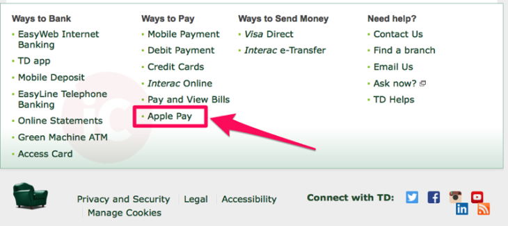 Apple Pay : un lancement au Canada en novembre ?